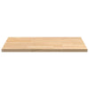 Kjøkken benkeplate rektangulær 80x63,5x2,7 cm heltre eik