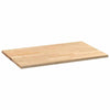 Kjøkken benkeplate rektangulær 100x63,5x2,7 cm heltre eik