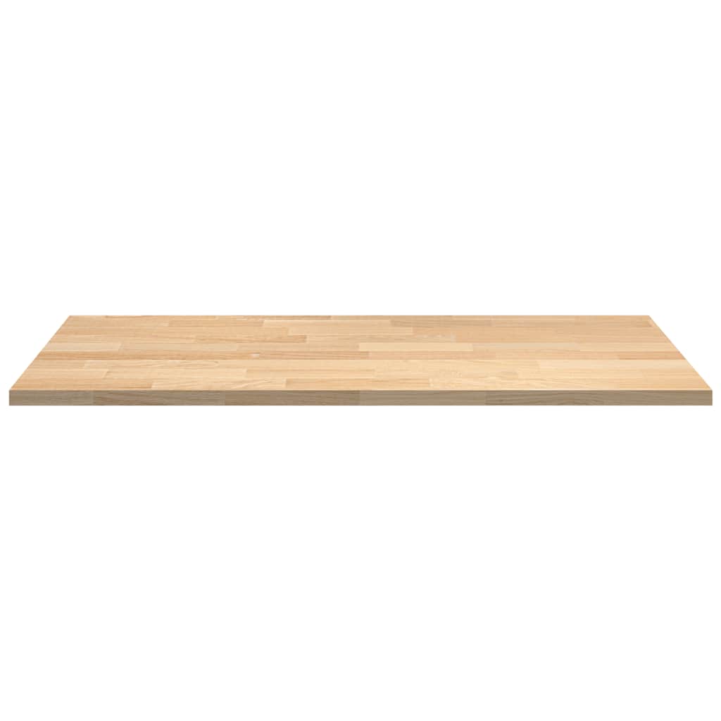 Kjøkken benkeplate rektangulær 120x63,5x2,7 cm heltre eik