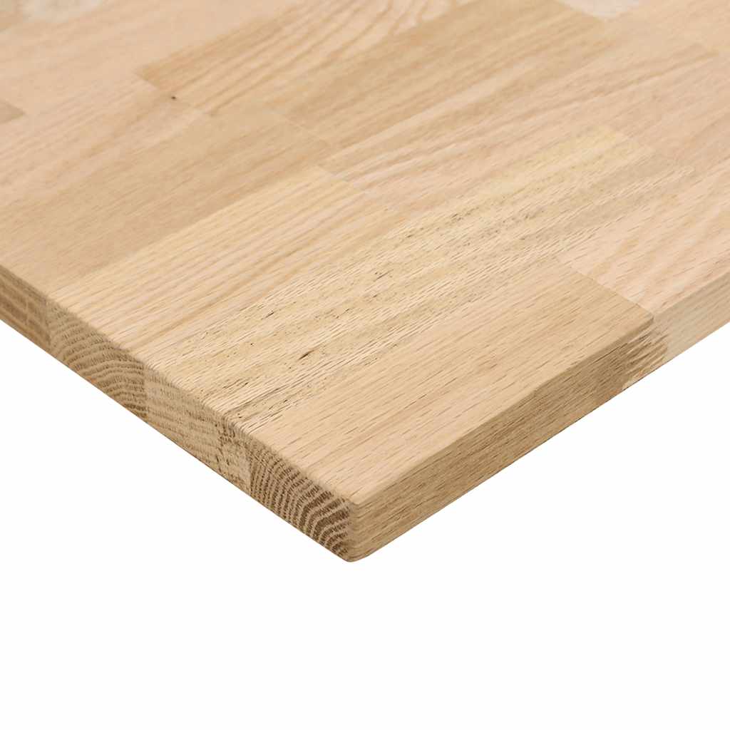 Kjøkken benkeplate rektangulær 140x63,5x2,7 cm heltre eik