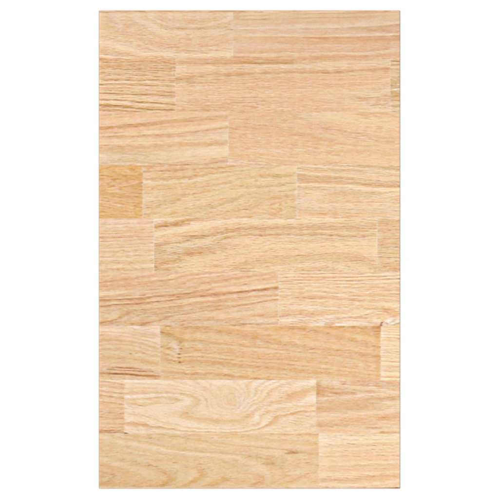 Kjøkken benkeplate rektangulær 40x63,5x4 cm heltre eik vidaXL