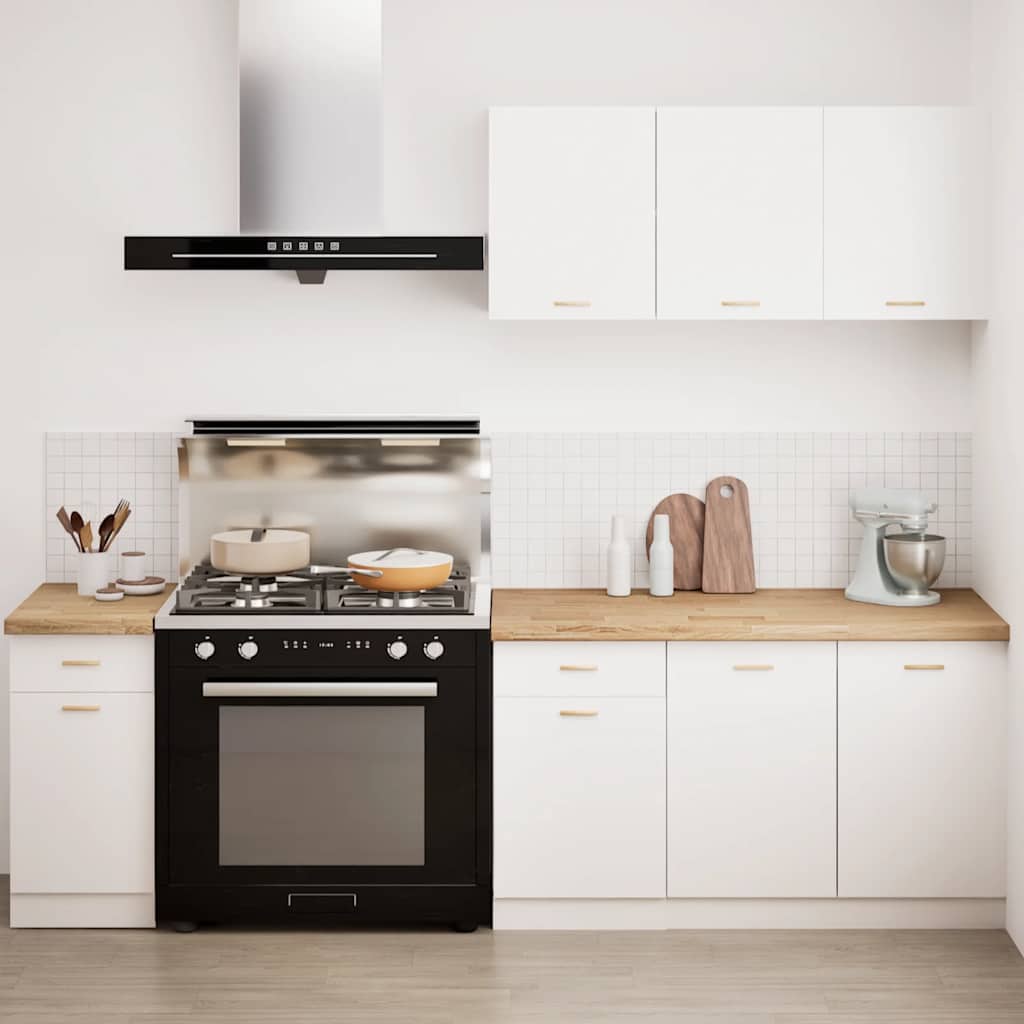 Kjøkken benkeplate rektangulær 40x63,5x4 cm heltre eik vidaXL