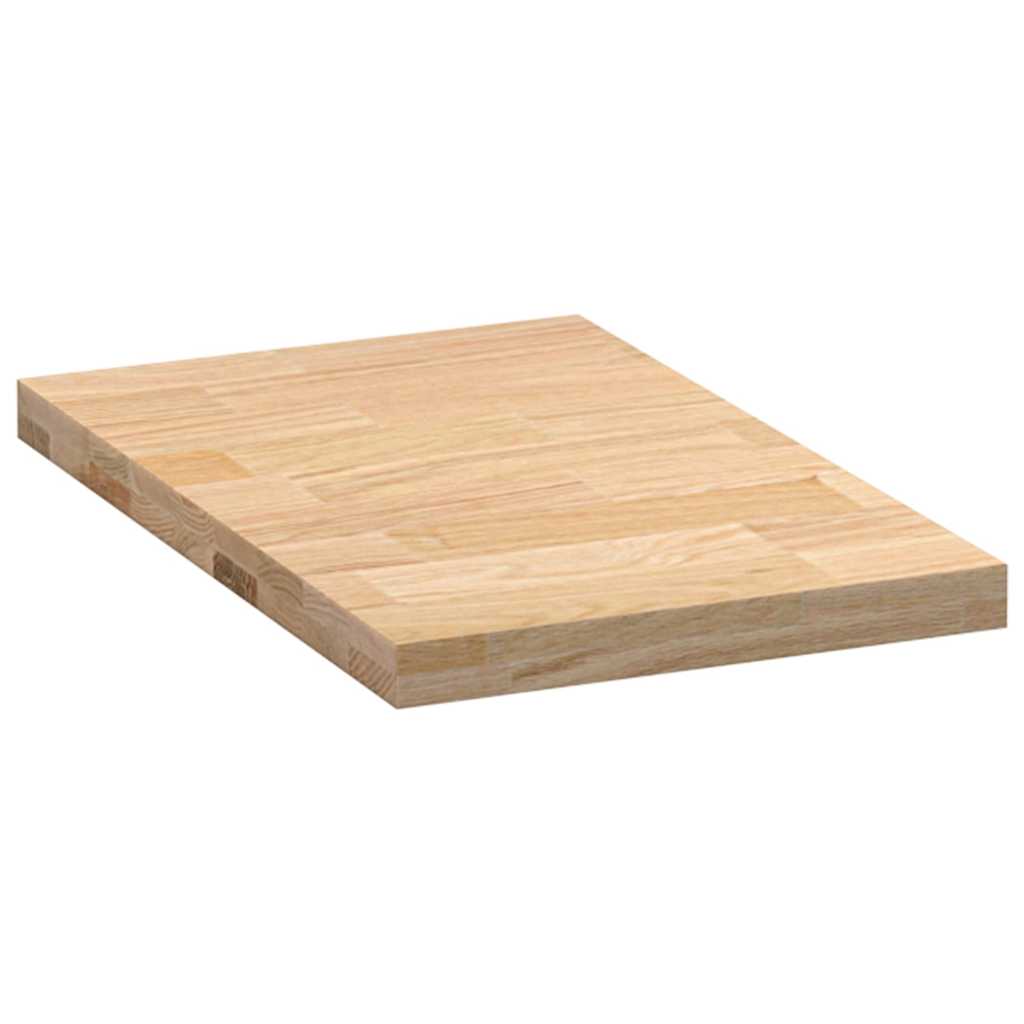 Kjøkken benkeplate rektangulær 40x63,5x4 cm heltre eik vidaXL