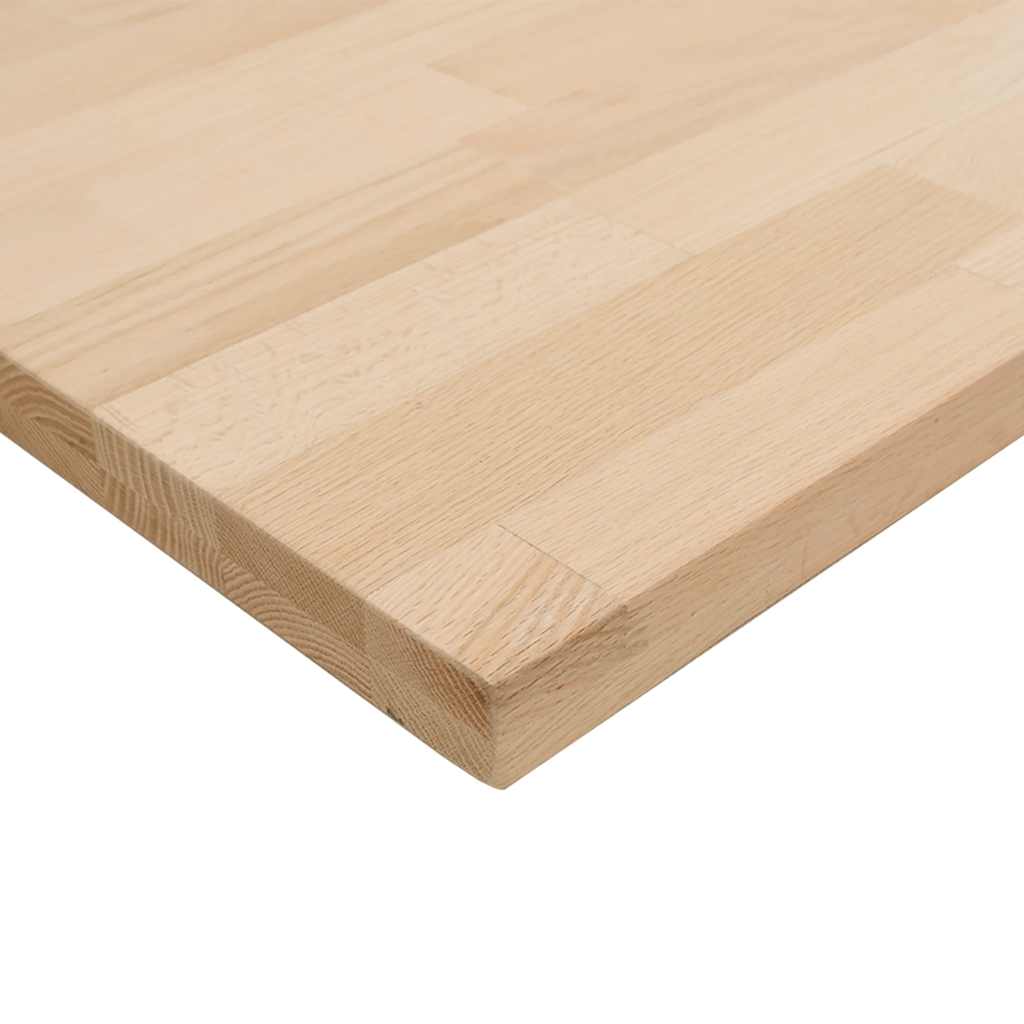 Kjøkken benkeplate rektangulær 100x63,5x4 cm heltre eik vidaXL