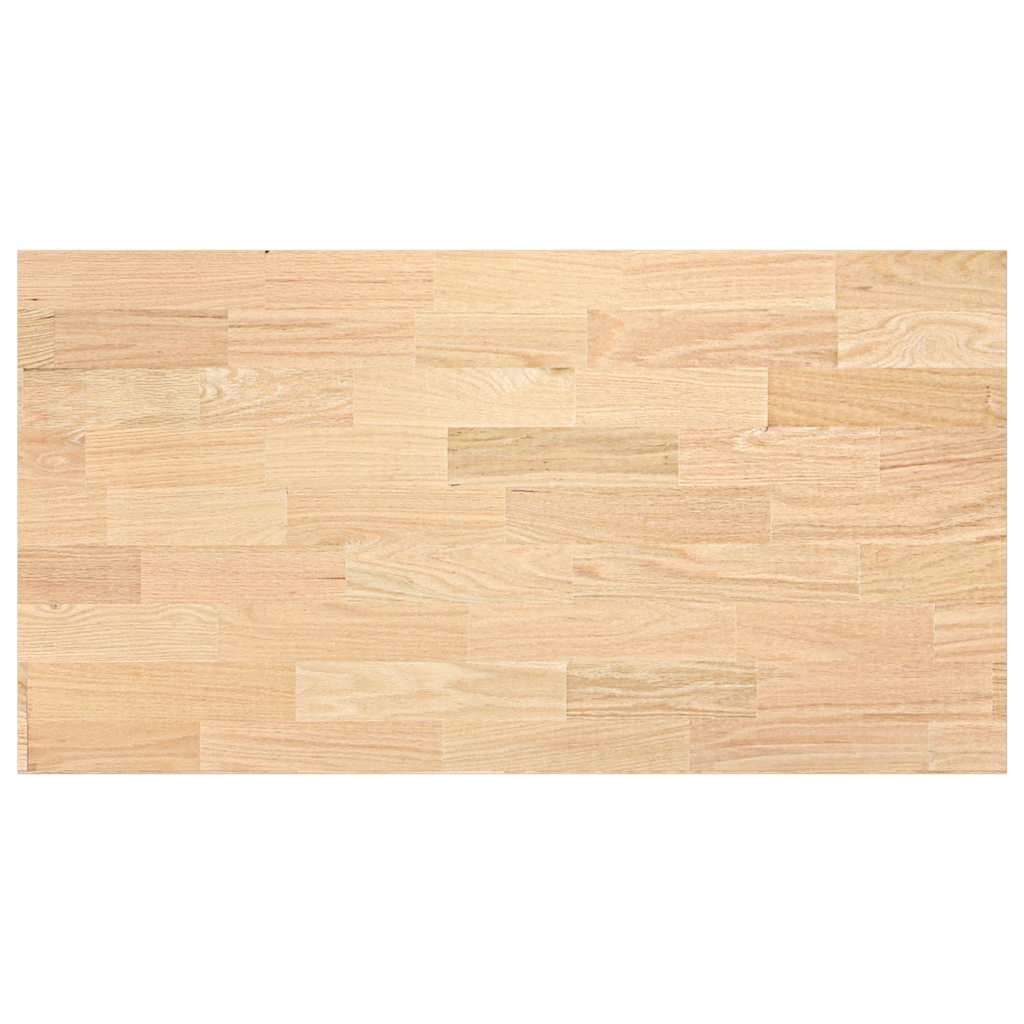 Kjøkken benkeplate rektangulær 120x63,5x4 cm heltre eik