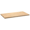 Kjøkken benkeplate rektangulær 120x63,5x4 cm heltre eik