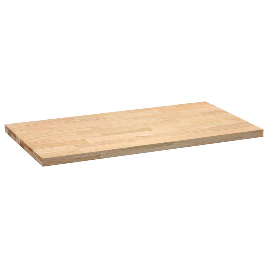 Kjøkken benkeplate rektangulær 120x63,5x4 cm heltre eik