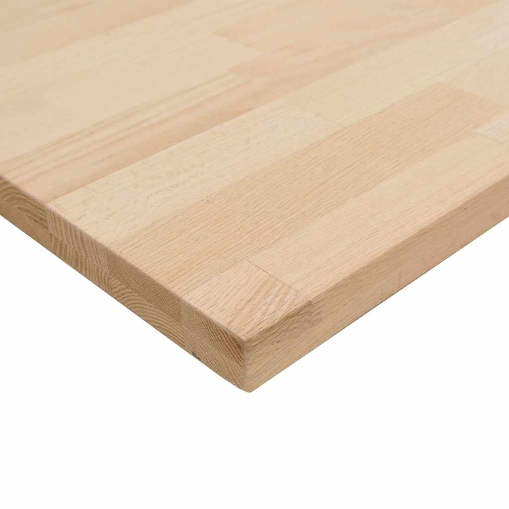 Kjøkken benkeplate rektangulær 120x63,5x4 cm heltre eik