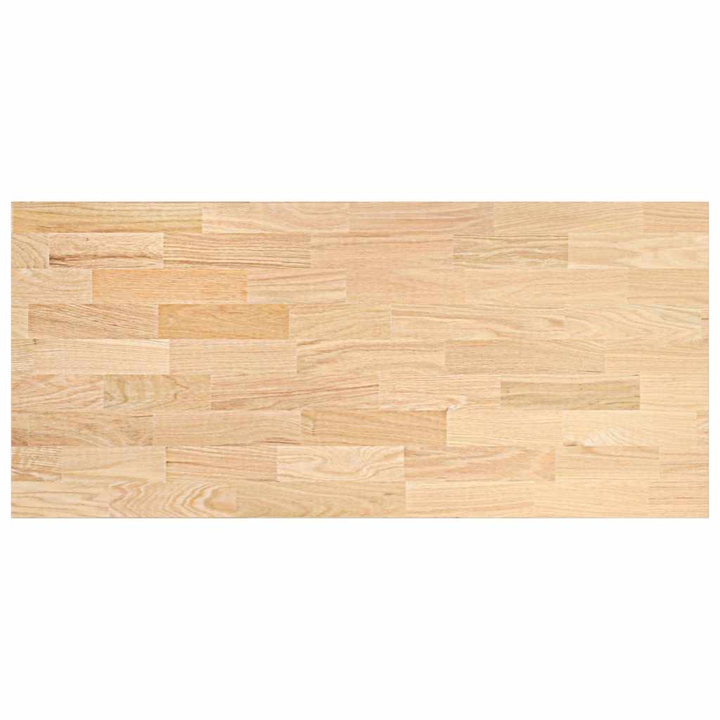 Kjøkken benkeplate rektangulær 140x63,5x4 cm heltre eik