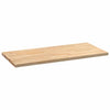 Kjøkken benkeplate rektangulær 140x63,5x4 cm heltre eik