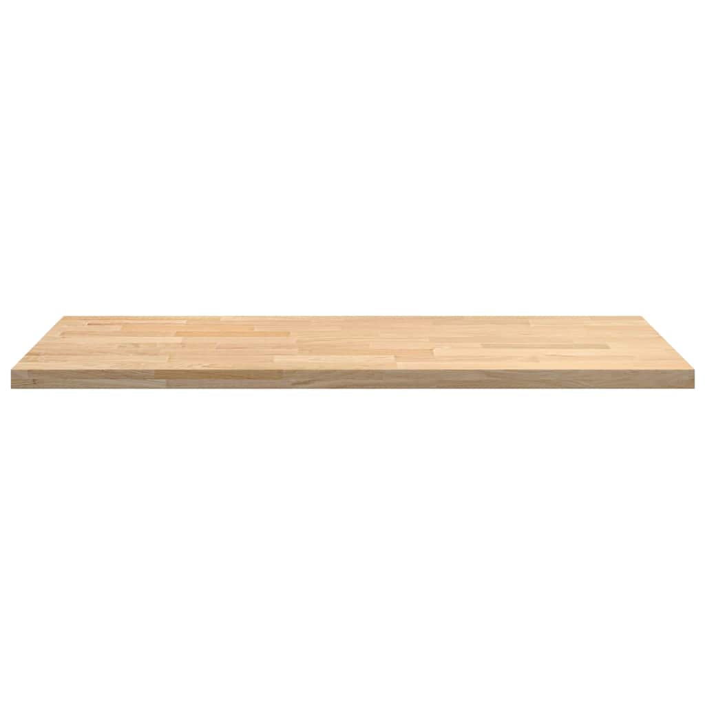 Kjøkken benkeplate rektangulær 140x63,5x4 cm heltre eik