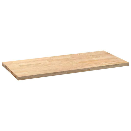 Kjøkken benkeplate rektangulær 140x63,5x4 cm heltre eik