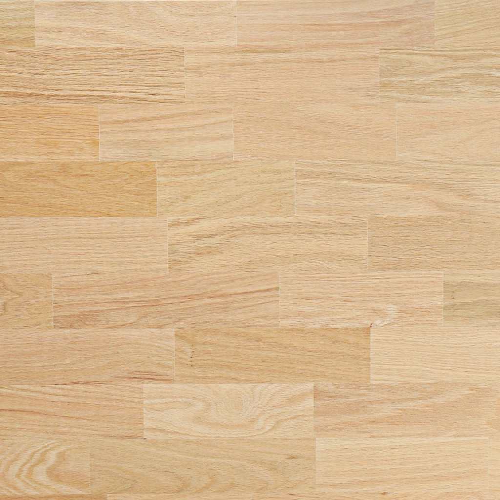 Bordplate rektangulær 140x50x2,5 cm ubehandlet heltre eik