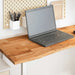 Bordplate lysebrun 140x50x2,5 cm rektangulær heltre eik