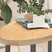 Bordplate 100x50x4 cm oval heltre eik