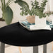 Bordplate mørkebrun 100x50x2 cm oval heltre eik
