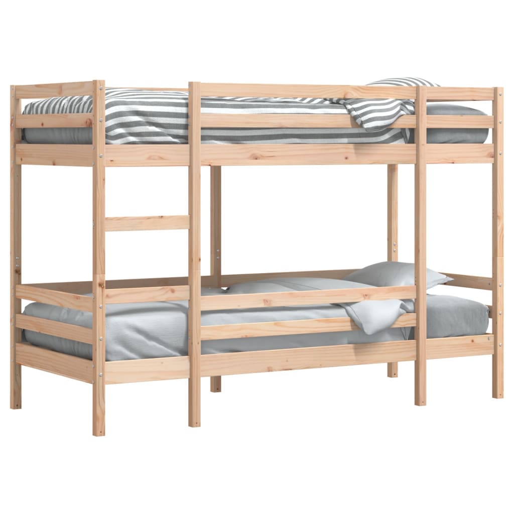 Køyeseng uten madrass 90x200 cm heltre furu