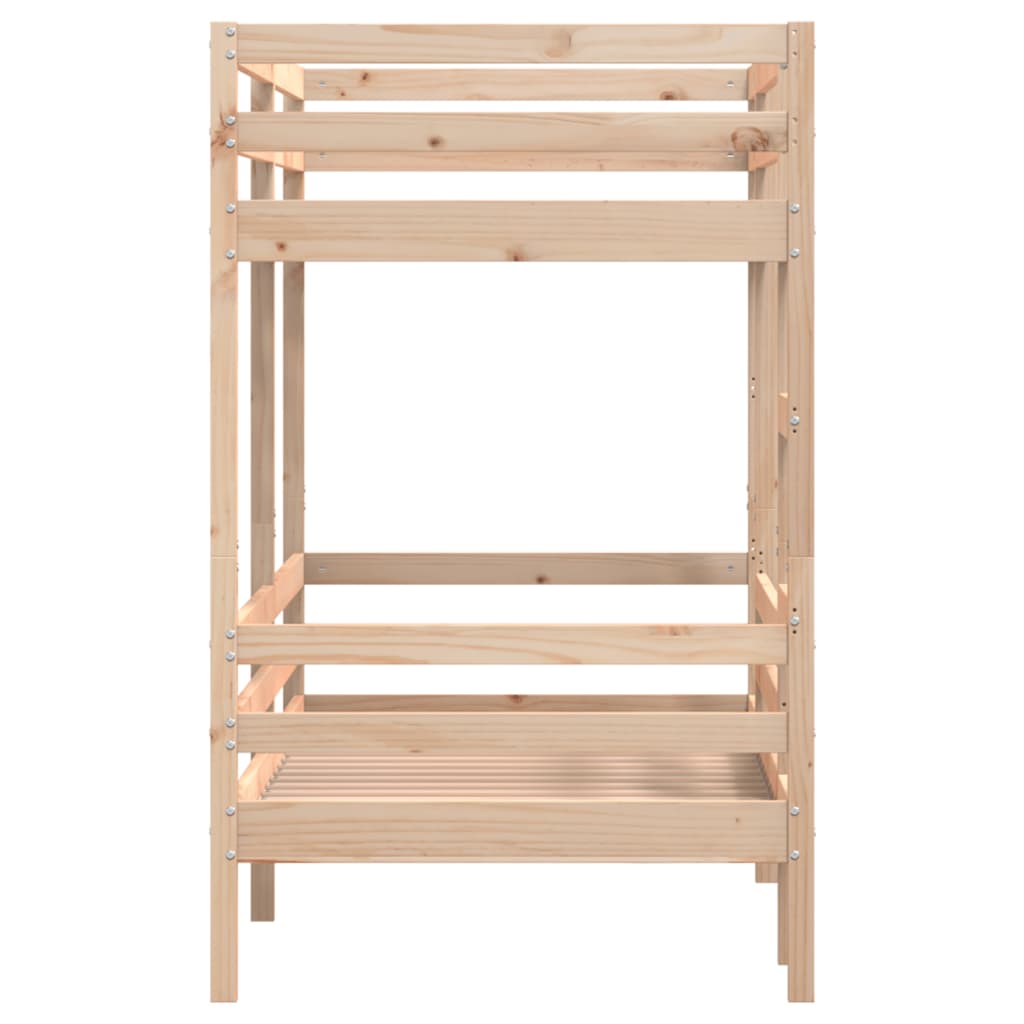 Køyeseng uten madrass 90x200 cm heltre furu