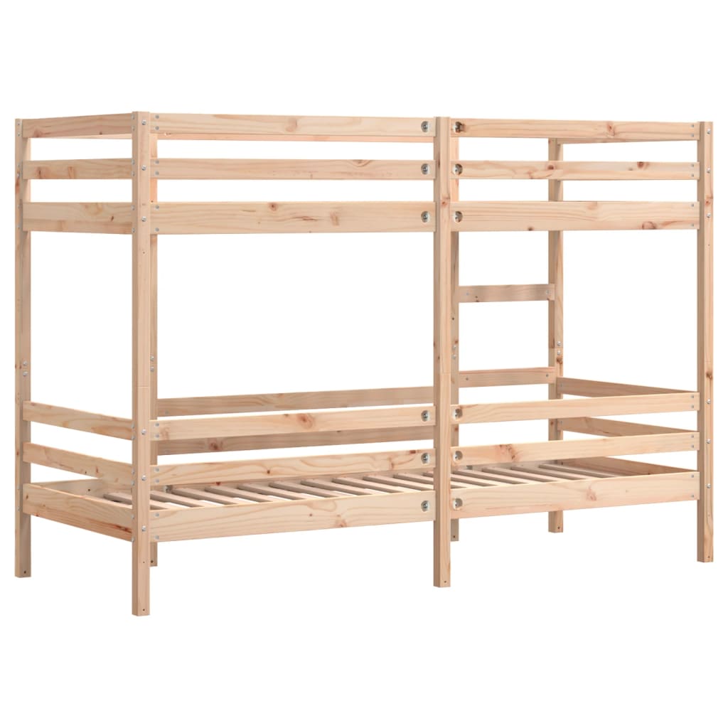 Køyeseng uten madrass 90x200 cm heltre furu