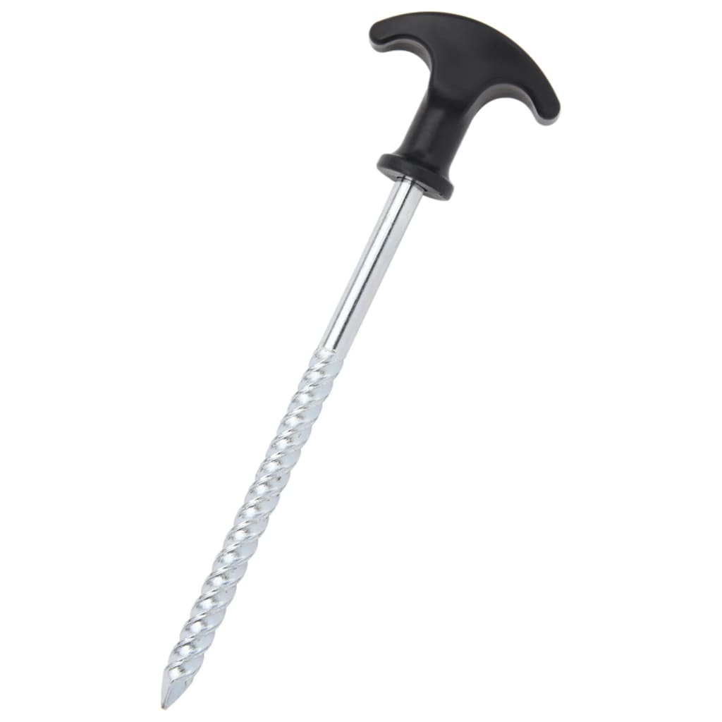 Teltplugger 24 stk 17 cm Ø7 mm galvanisert stål