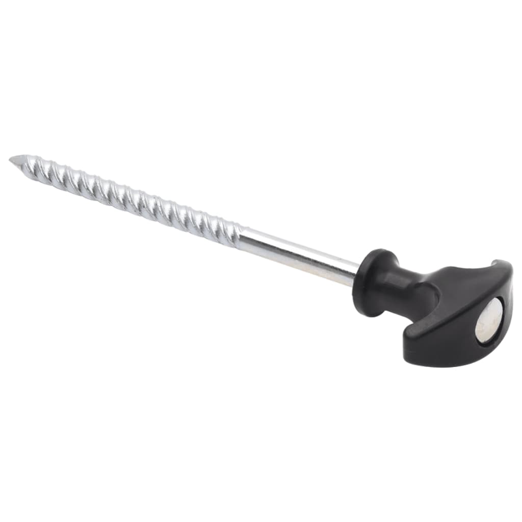 Teltplugger 24 stk 17 cm Ø7 mm galvanisert stål