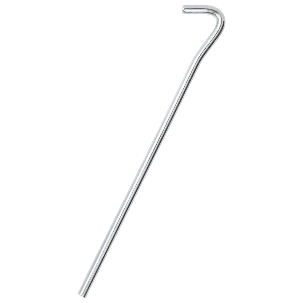 Teltplugger 50 stk 23 cm Ø7 mm galvanisert stål