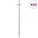Teltplugger 24 stk 23 cm Ø6 mm galvanisert stål