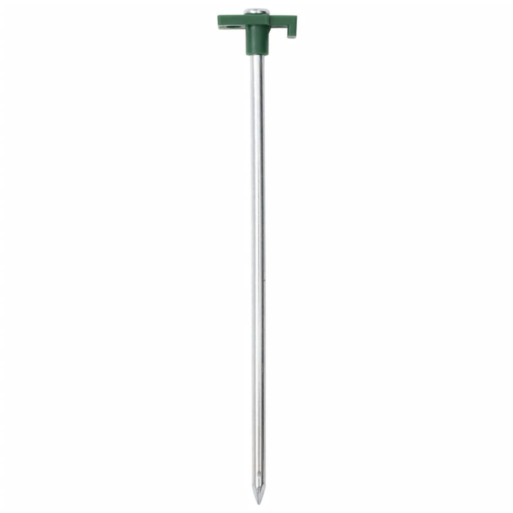 Teltplugger 12 stk 25 cm 7 mm galvanisert stål og PP