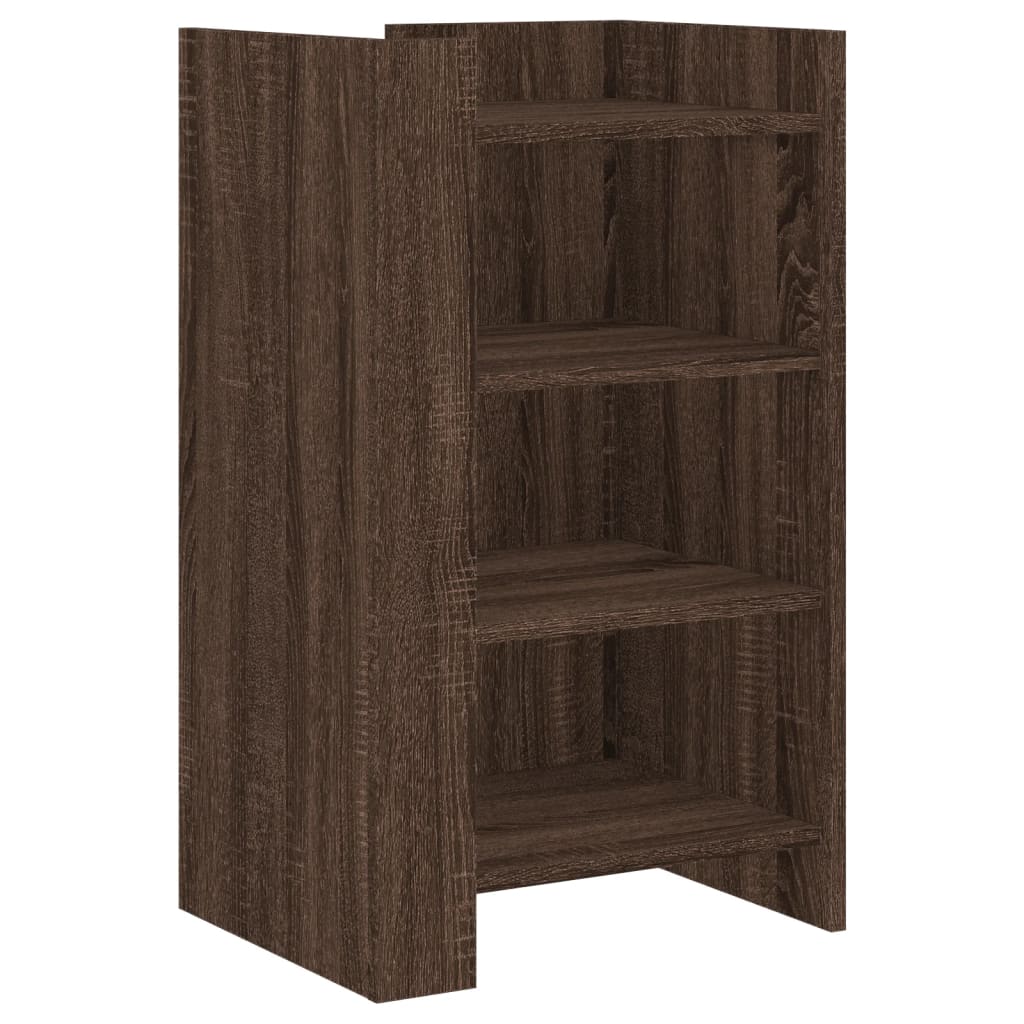Skjenk brun eik 45x35x75 cm konstruert tre