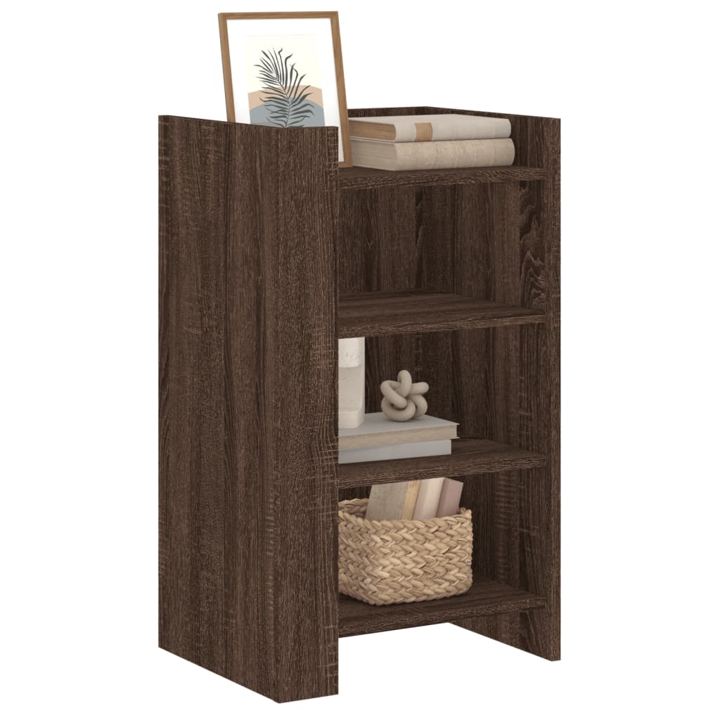 Skjenk brun eik 45x35x75 cm konstruert tre