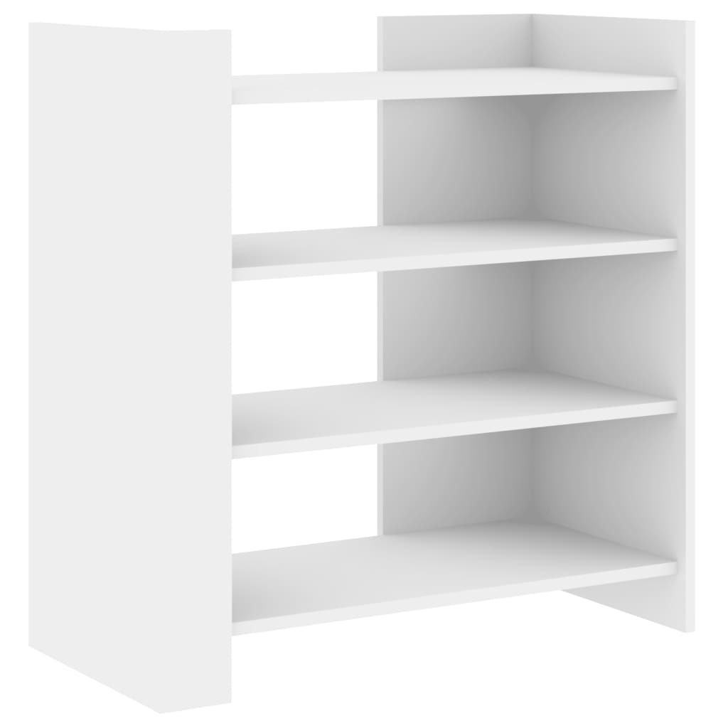Skjenk hvit 73,5x35x75 cm konstruert tre