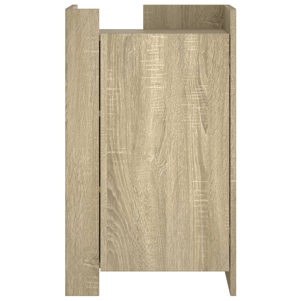 Skjenk sonoma eik 45x35x75 cm konstruert tre