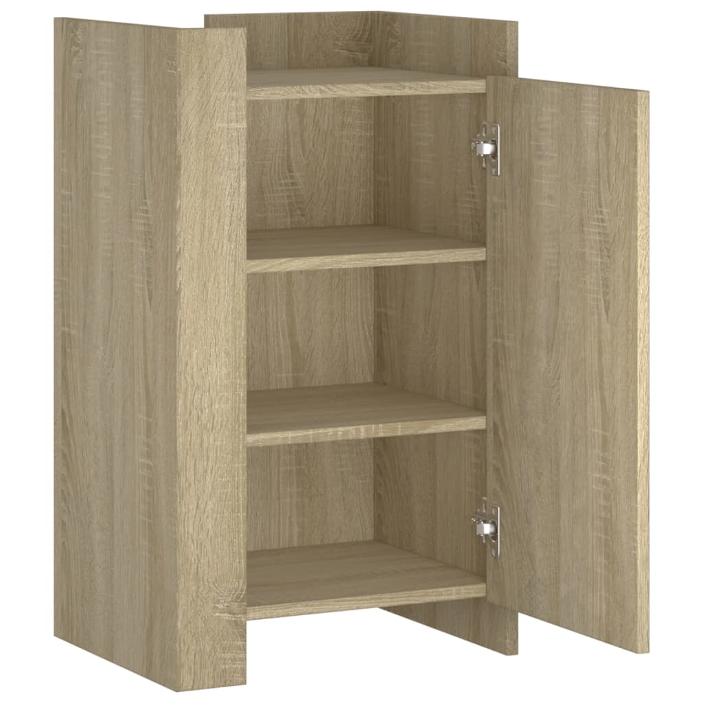 Skjenk sonoma eik 45x35x75 cm konstruert tre