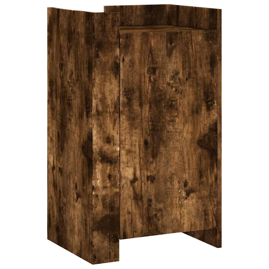 Skjenk røkt eik 45x35x75 cm konstruert tre