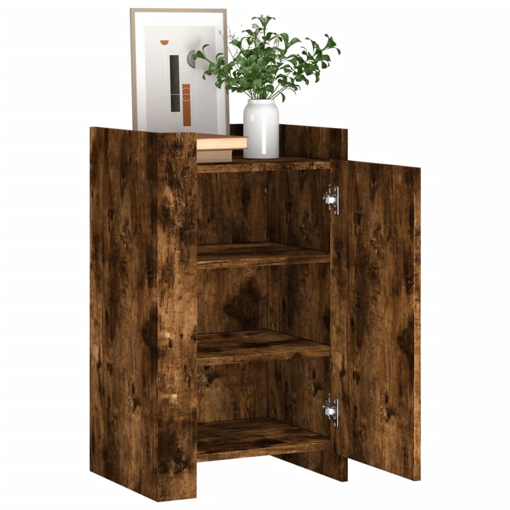 Skjenk røkt eik 45x35x75 cm konstruert tre