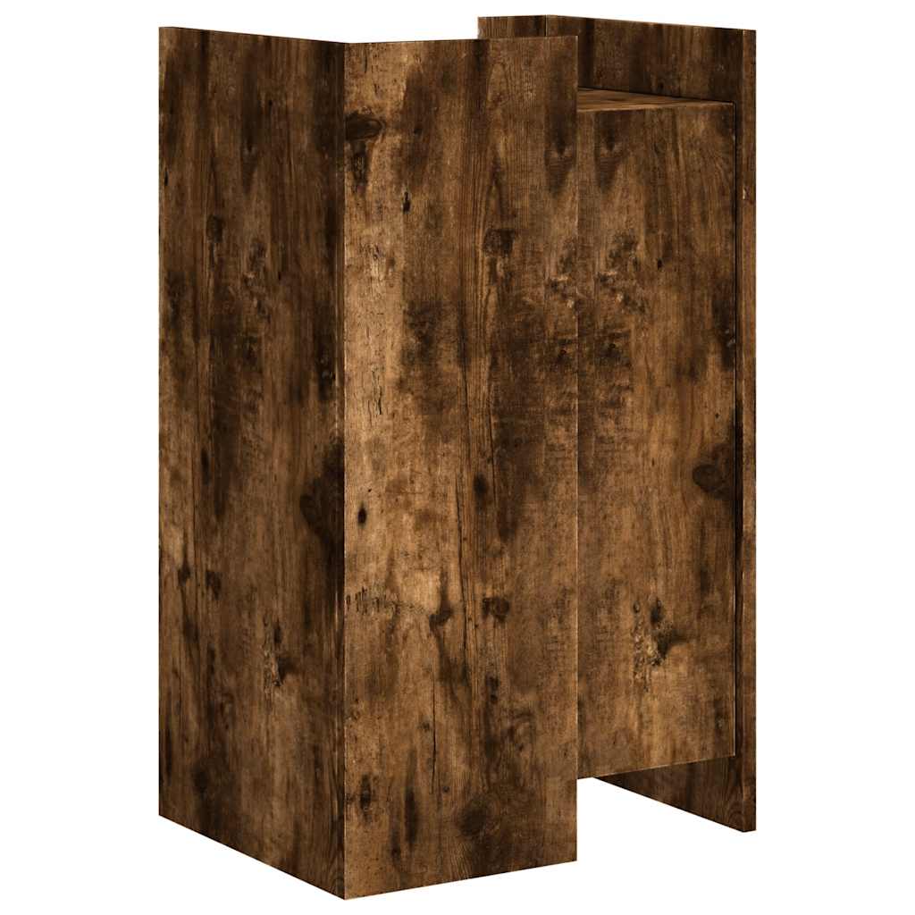 Skjenk røkt eik 45x35x75 cm konstruert tre
