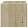 Vegghylle sonoma eik 70,5x35x30,5 cm konstruert tre