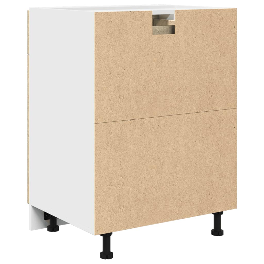 Bunnskap med skuff "Lyon" sonoma eik 60x46x81,5 cm sponplate