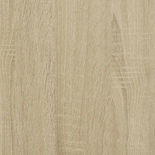 Baderomsskap sonoma eik 30x30x130 cm sponplate