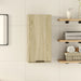 Vegghengt baderomsskap sonoma eik 32x20x67 cm