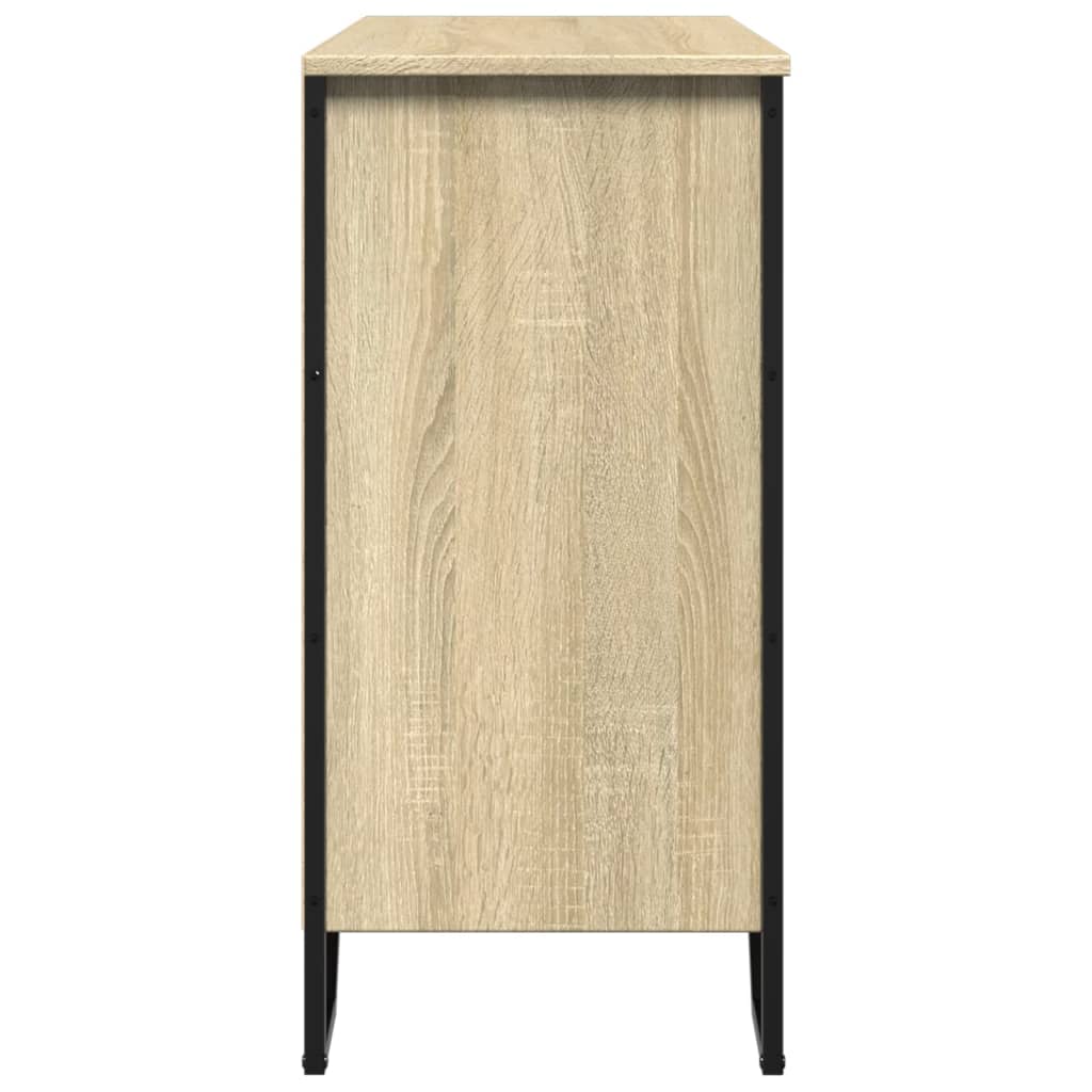 Skjenk sonoma eik 91x35,5x74,5 cm konstruert tre
