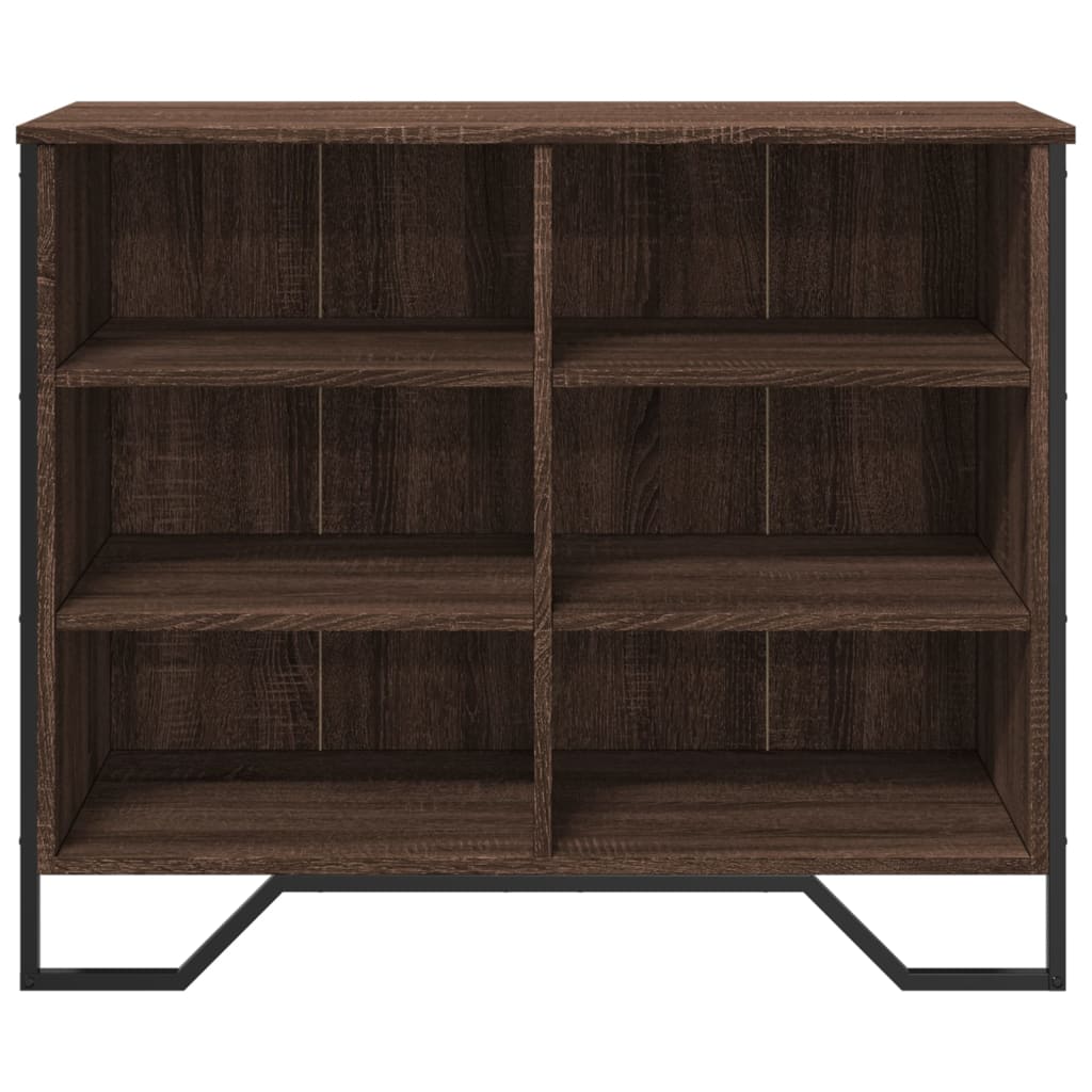 Skjenk brun eik 91x35,5x74,5 cm konstruert tre
