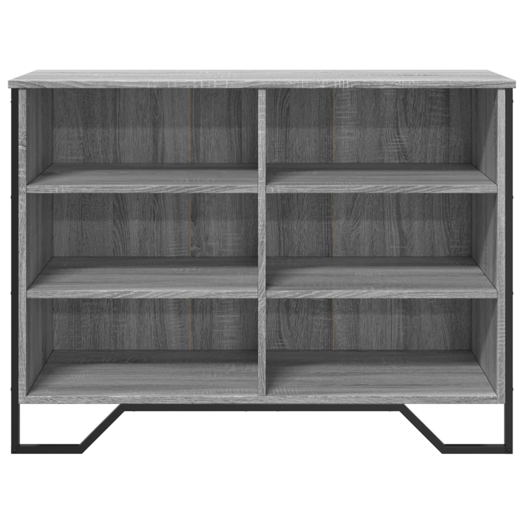 Skjenk grå sonoma 101x35,5x74,5 cm konstruert tre