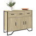 Skjenk sonoma eik 97x32,5x74,5 cm konstruert tre