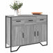 Skjenk grå sonoma 97x32,5x74,5 cm konstruert tre