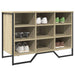 Skohylle sonoma eik 90x38x61,5 cm konstruert tre