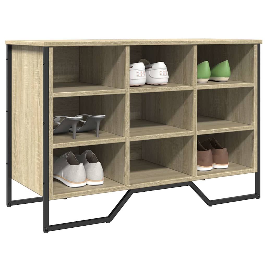 Skohylle sonoma eik 90x38x61,5 cm konstruert tre