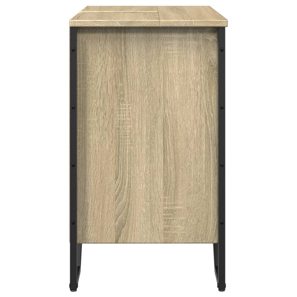 Servantskap sonoma eik 60x35x60 cm konstruert tre