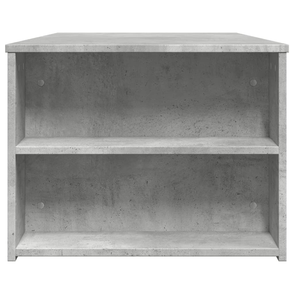 Salongbord betonggrå 102x55x42 cm konstruert tre