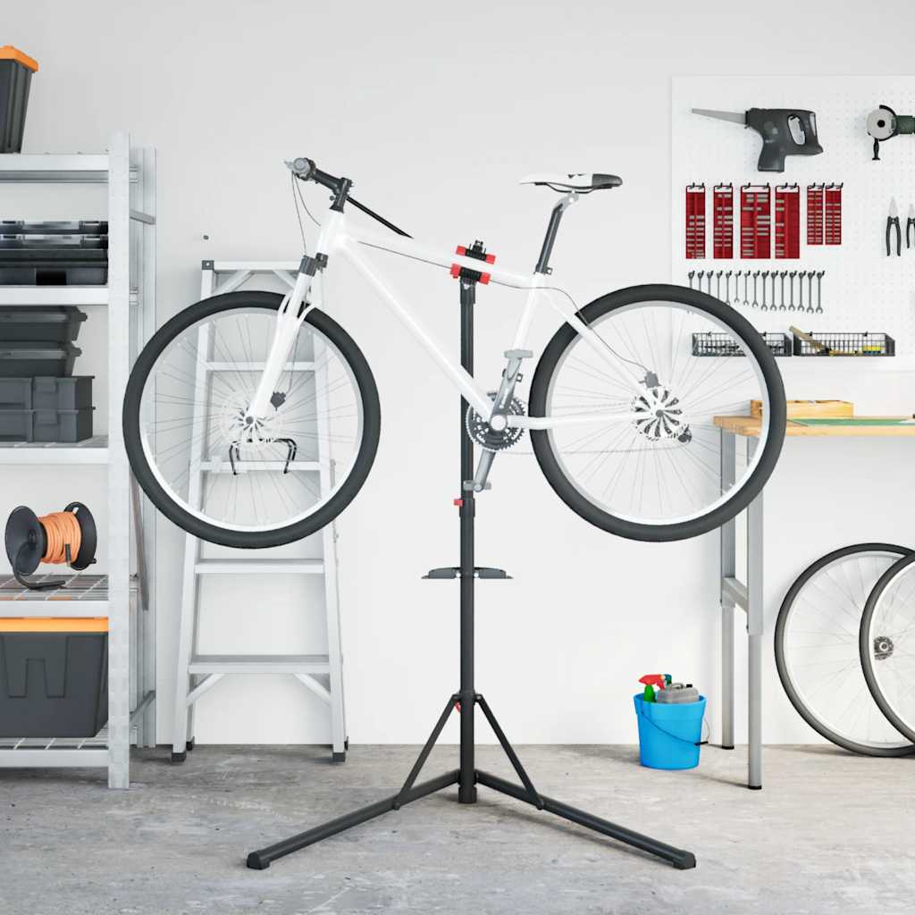Reparasjonsstativ sammenleggbar justerbar 108-188 cm aluminium